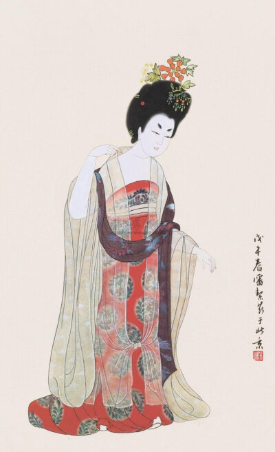 1937年入伍,1945年到国立敦煌艺术研究所从事古代壁画的临摹研究工