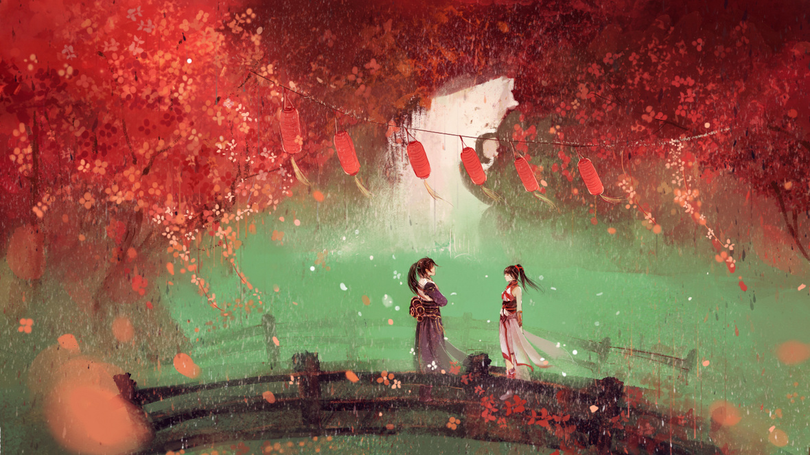 古剑奇谭二之乐无异和闻人羽~作者:纳言.7 - 堆糖,美图壁纸兴趣社区