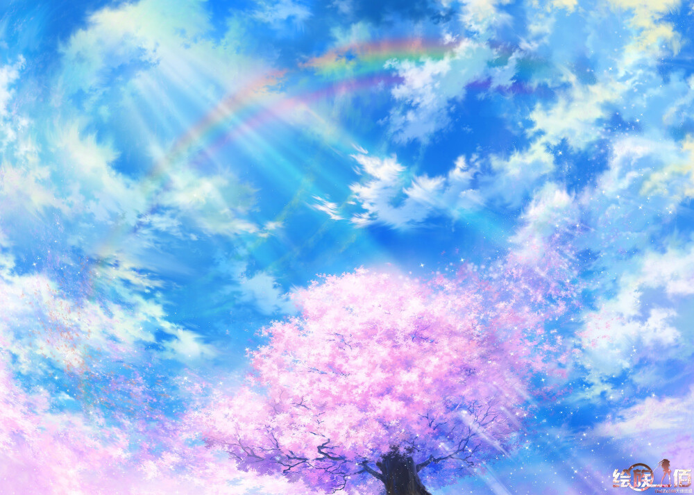 『二次元风景』「花」 sakura pink - 堆糖,美图壁纸