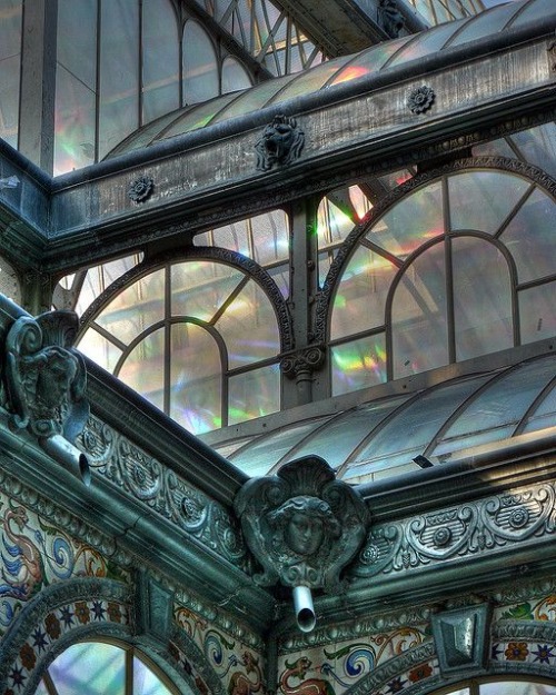 the crystal palace,potalapalace crystal palace, madrid, spain