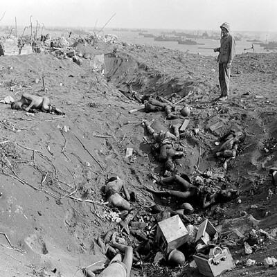 曾作为战地记者为美联社服务,并以二战题材的黑白照片