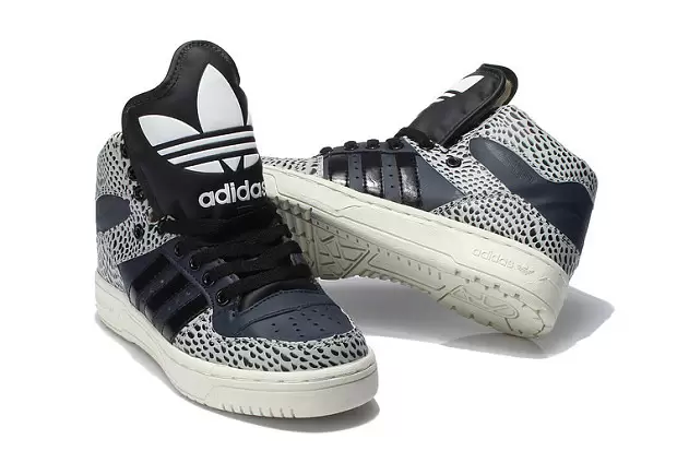adidas 三叶草 大舌头鞋子 韩版 潮流 街舞鞋 范冰冰同款