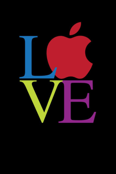 苹果壁纸 logo白底图片