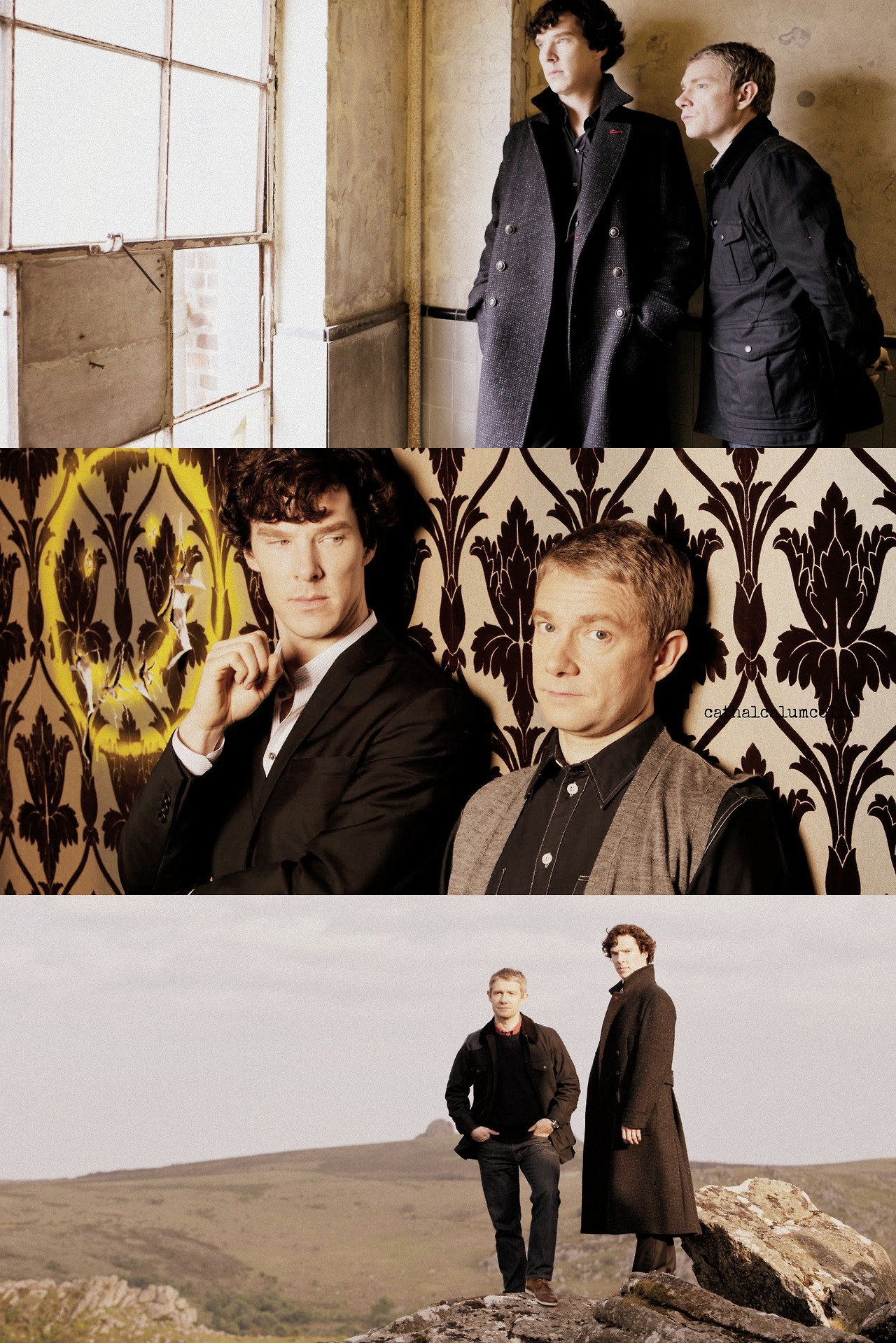 benedict cumberbatch martin freeman 神探夏洛克 卷福 花生