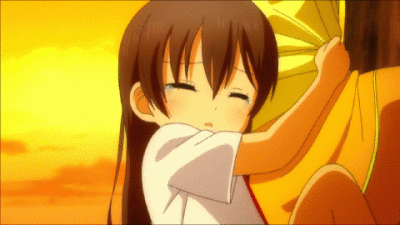 动漫 二次元 同人 lovelive 园田海未 南小鸟 gif