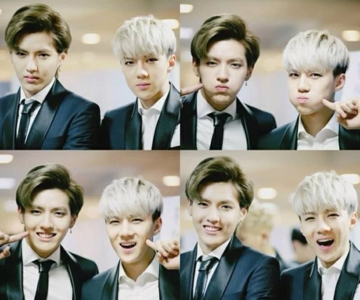 kris sehun 吴亦凡吴世勋 exo