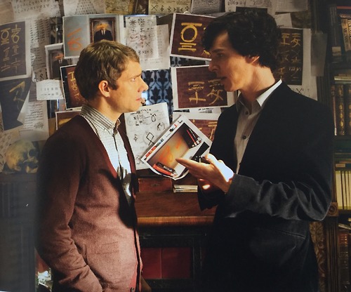 benedict cumberbatch martin freeman 神探夏洛克 卷福 花生