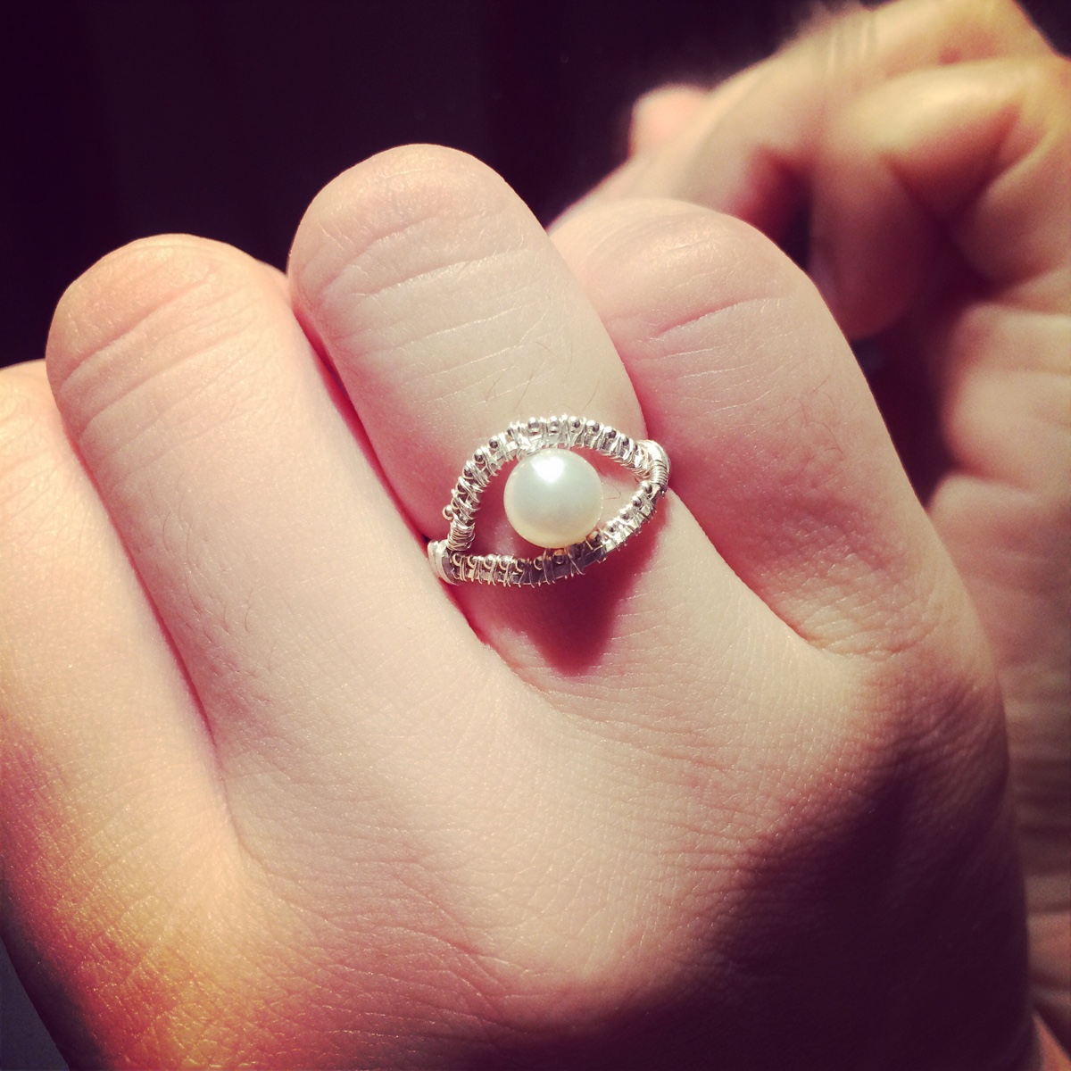 手工绕线首饰—天使之眼