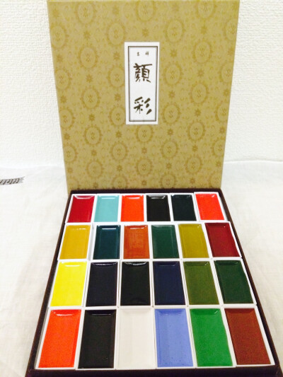 吉祥颜彩.日本画颜料.