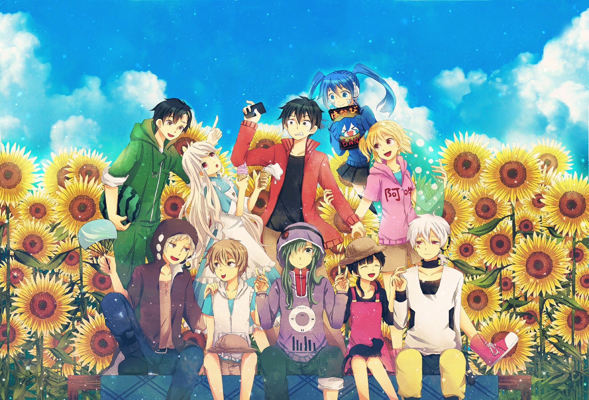 目隐都市的演绎者# 来～入员集合笑一个～… - 堆糖,美图壁纸兴趣