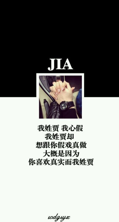 我姓贾