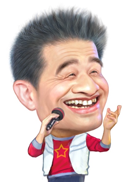 2014年11月26日 23:25   关注   朱自尊演艺明星系列:毕福剑|肖像漫画