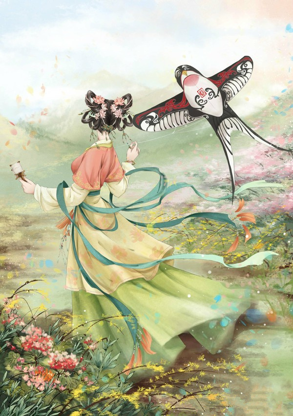 古风~中国风~插画~手绘~美男~妖孽~美女~古风场景~q版古风 http://cao