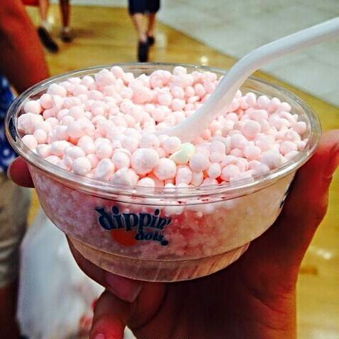 dippin dots 珍珠冰淇淋,不会很快融化的哦