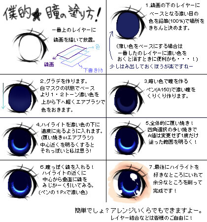 绘画 教程 sai photoshop 漫画 教学