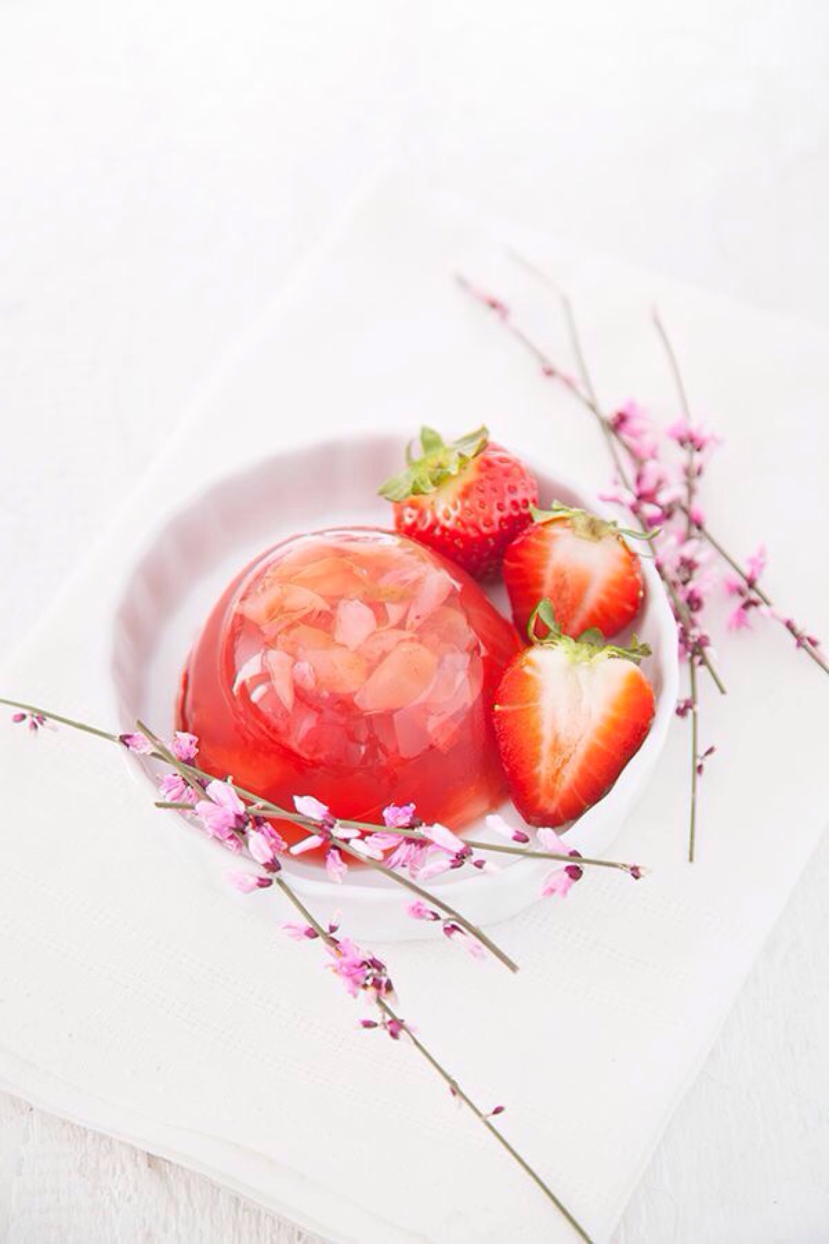 【食物文艺】草莓果冻