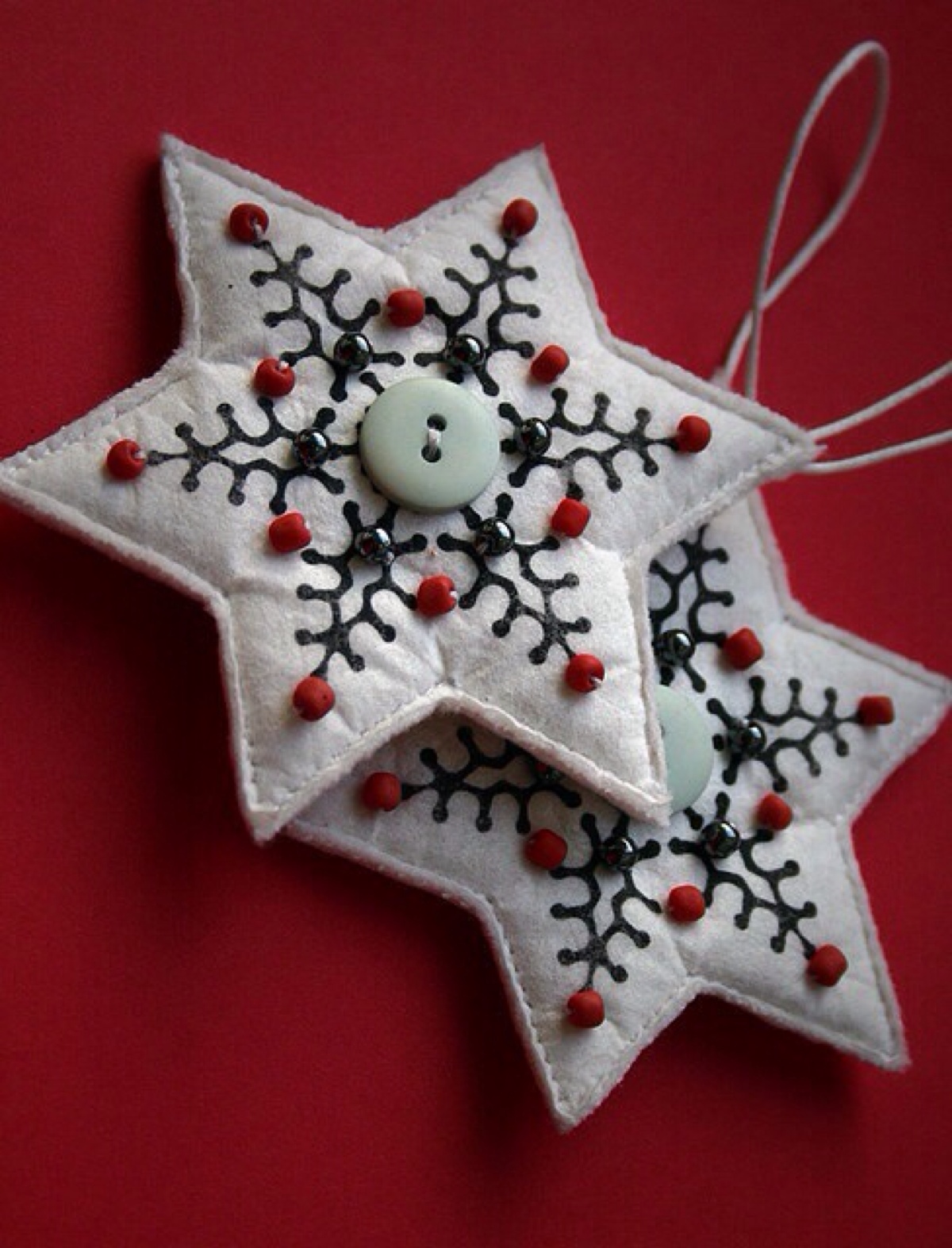 不织布圣诞手工