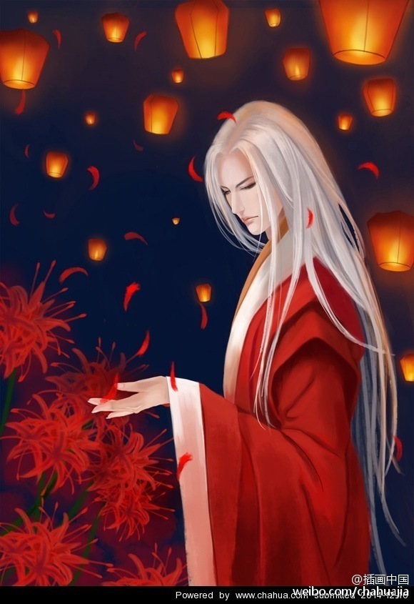 古风插画手绘古装古韵