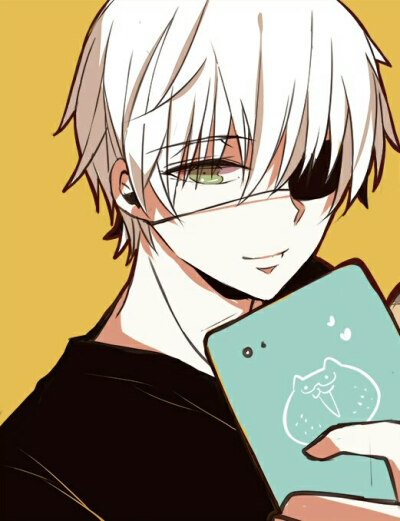 白发眼罩金木研