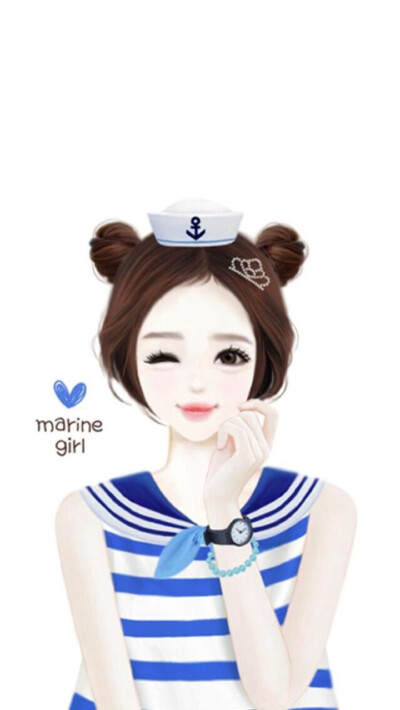 大海女生壁纸