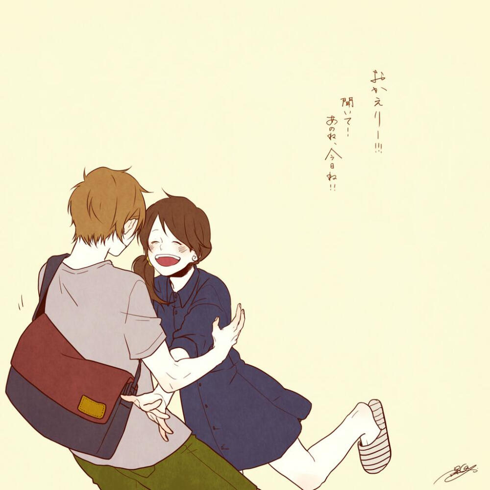 monqkq 插画,有爱,pixiv,情侣,恋人