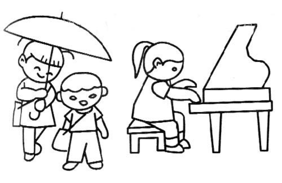 儿童简笔画)人物