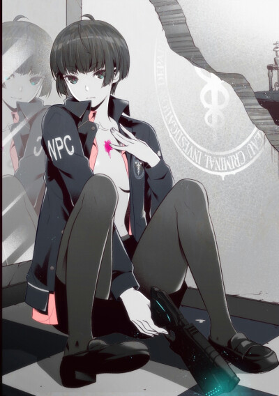 psycho-pass p站 pixiv 心理测量者 狡啮慎也 常守朱 人物 头像 次元