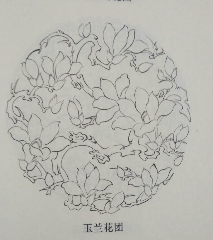 花团画法图片