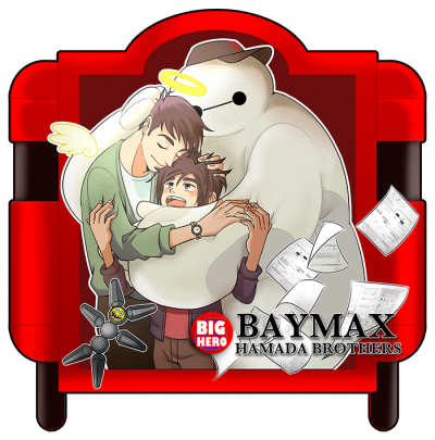 big hero 6(超能陆战队 hiro hamada(小宏 tadashi hamada(泰迪)