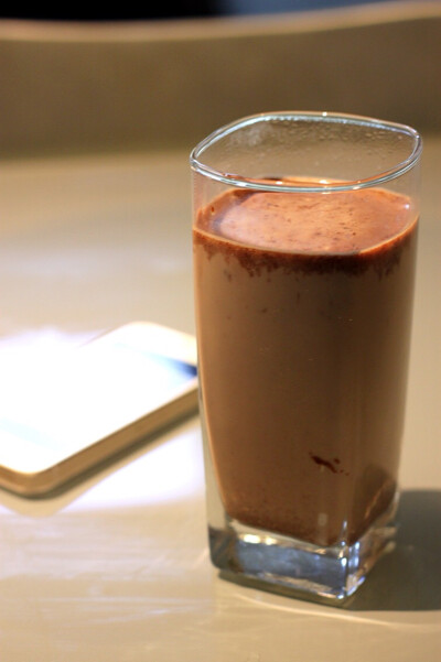 jan19早餐 原麦山丘竞日杂粮巧克力奶