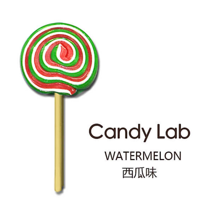 candy lab 澳洲纯手工糖果中号棒棒糖 45g 西瓜味