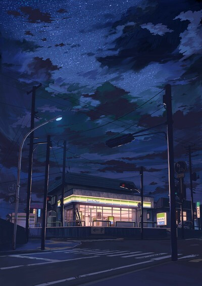 二次元喜欢的场景图~意境~插画~背景~ http://caoqing86.qzone.qq.com