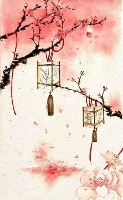 东风未解蹙娥眉,唯有双灯照孤影.古风