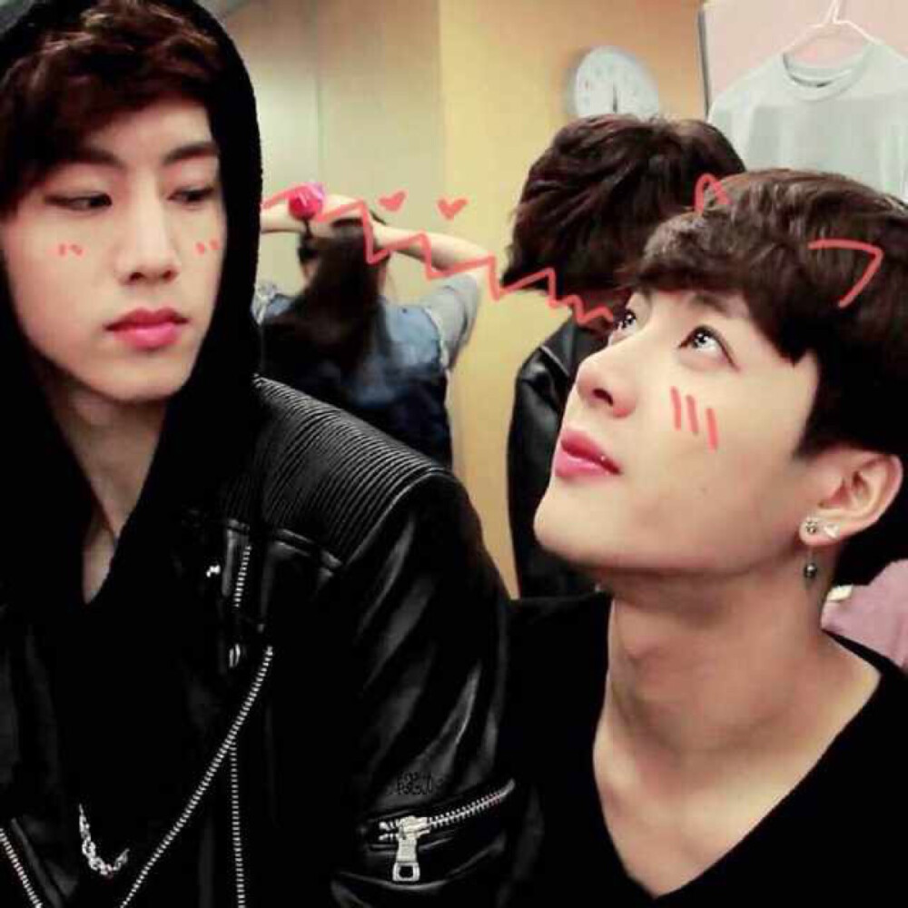 got7 #段宜恩 #mark #王嘉尔 #jackson #markson #宜嘉 cr:logo
