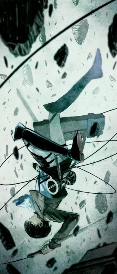 动漫 妖孽 同人 原创 自由之翼 调查兵团 进击的巨人 艾伦 三笠 兵长