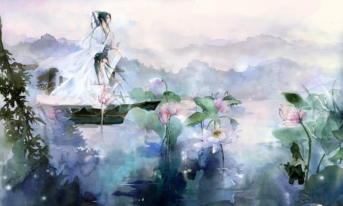 「 何何舞 」. .长生草(作者沧月)插图.