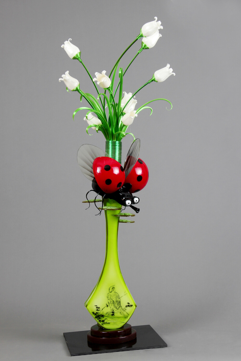 糖艺sugarart七星瓢虫拉糖