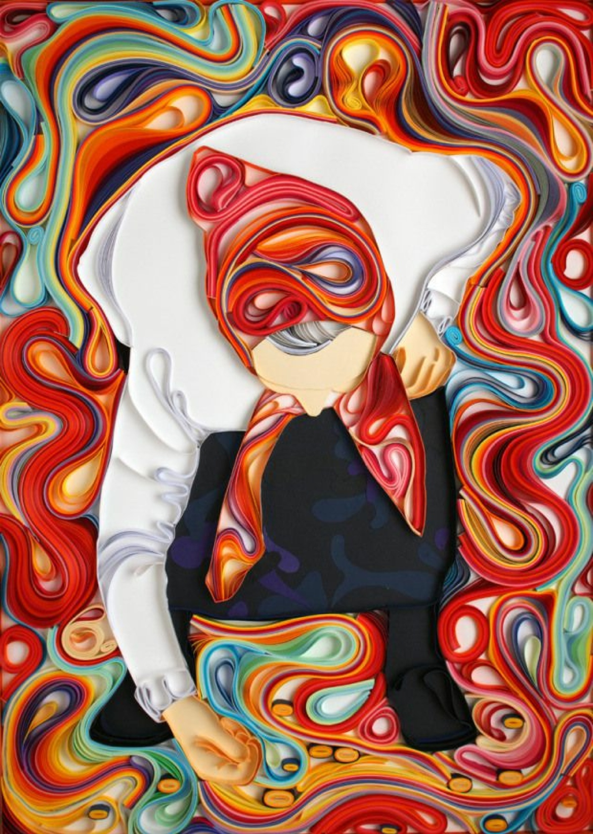 【纸 舞】俄罗斯纸艺艺术家yulia brodskaya纸艺作品欣赏