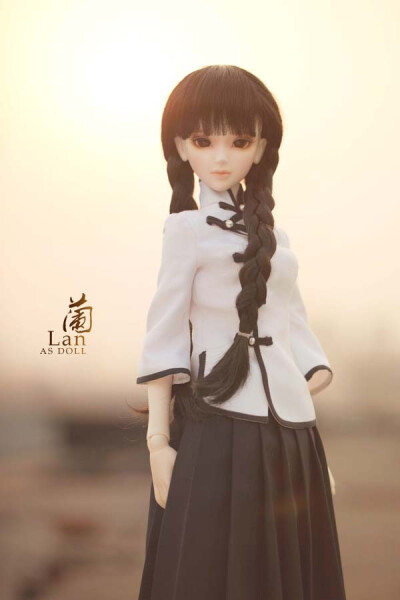 bjd娃娃 古装 女兰