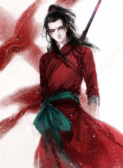 图源微博 侵删 手绘风 古剑奇谭百里屠苏