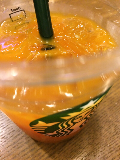 芒果西番莲果茶星冰乐图片