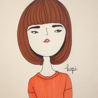 总有一个适合你~最全的 kapi 作品哦#人物 #复古 #头像 #漫画 #个性