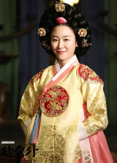 韩国古代公主发型图片