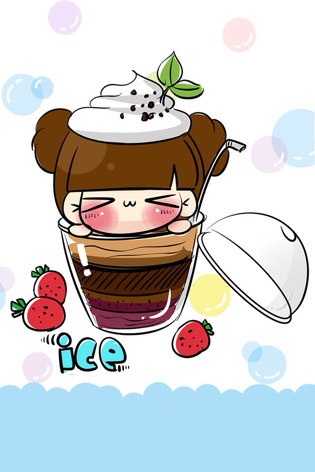 卡哇依 萌小q 卡通美图 手机壁纸 各类素材