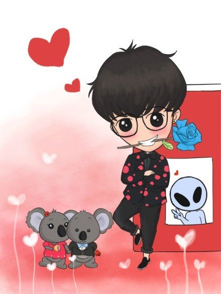 可爱q版花花 #华晨宇 - 堆糖,美图壁纸兴趣社区