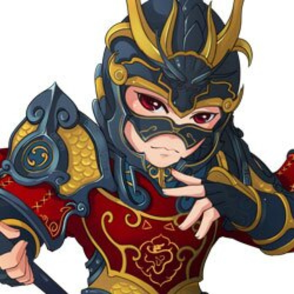 【秦时明月 q版人物】龙且 二次元 动漫 人物 头像 萌 q