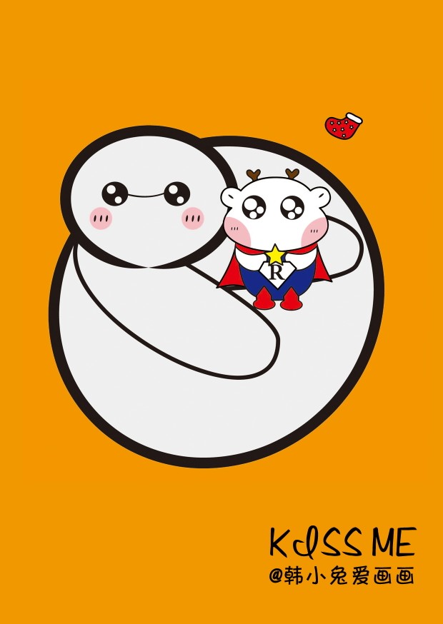 壁纸# #头像# #卡通# #大白# #超能陆战队# #创意