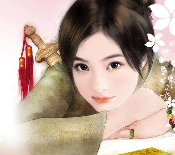 忧悒清远的气韵,是遥远的不可触及的忧伤,如微云孤月,只能遥望那天涯