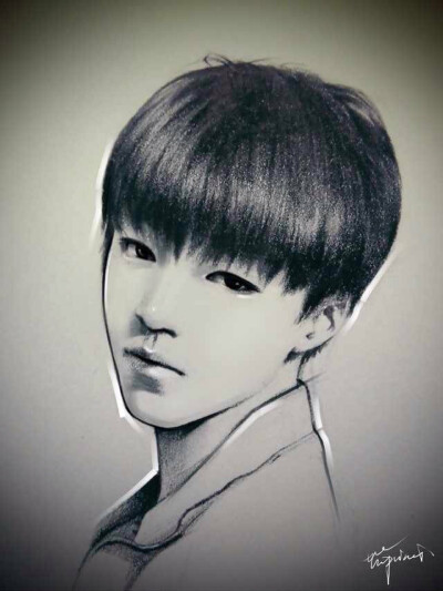 手绘图,重新整理了一下「图片出处见水印#王俊凯#tfboys王俊凯