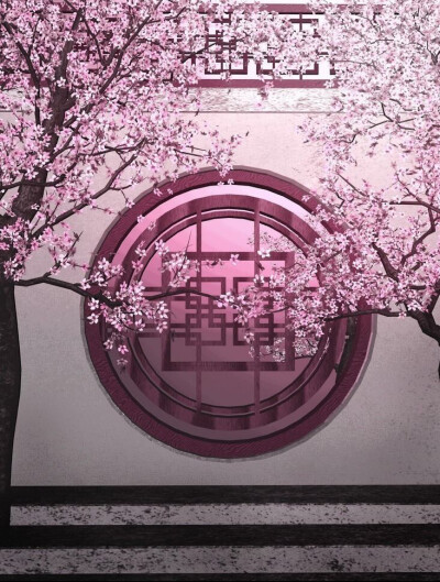 圆形的透视图
